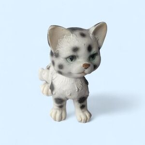 Black & White Cat  Bobblehead  Nodder